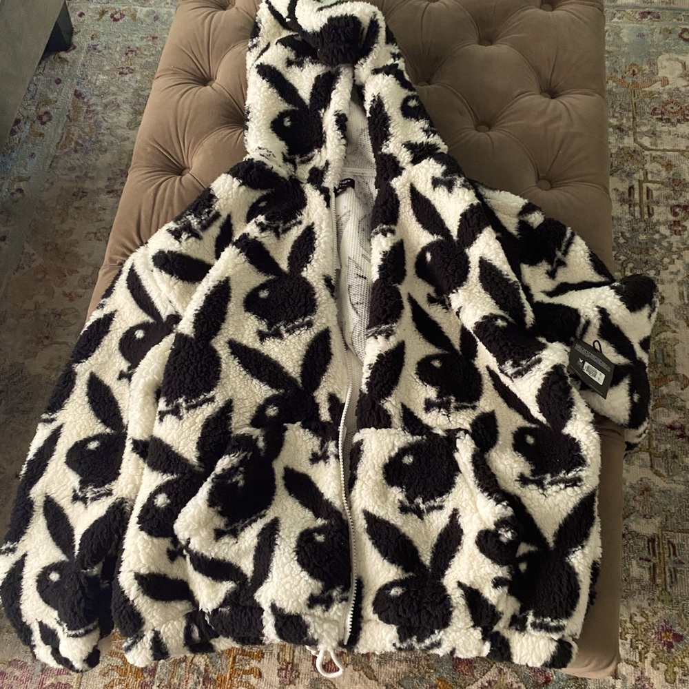 PacSun Playboy Fleece Jacket